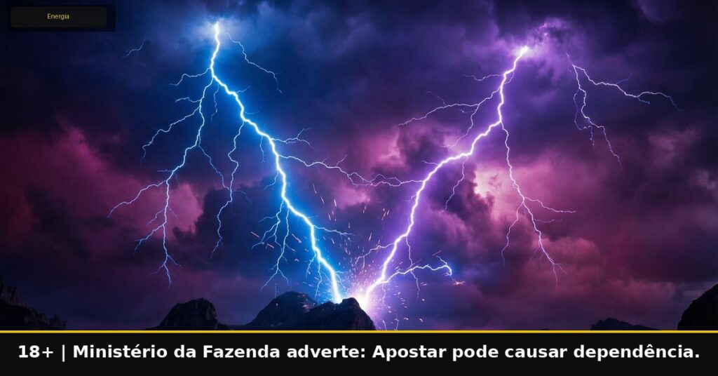 Imagem temática da Energia Bet. 18+. Ministério da Fazenda adverte: Apostar pode causar dependência.