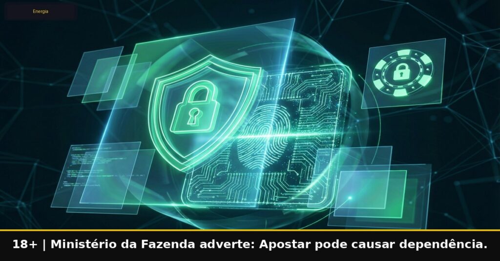 Imagem temática da Energia Bet. 18+. Ministério da Fazenda adverte: Apostar pode causar dependência.
