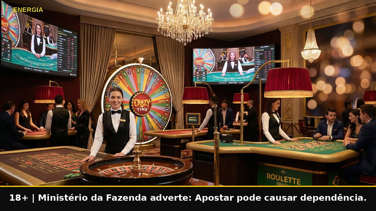 Cassino ao Vivo na Energia Bet: jogos, formato e informações úteis